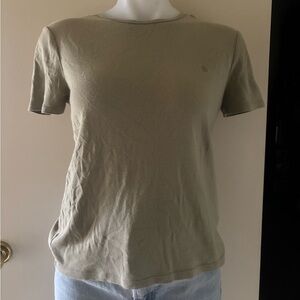 Lauren Ralph Lauren Classic Olive Tee